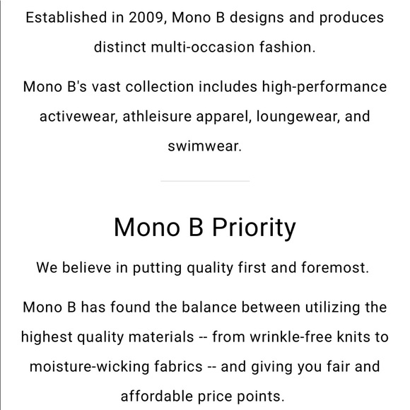 Mono B Long-sleeve Athleisure Flow Top - Picture 10 of 11